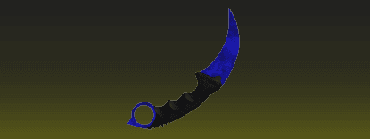 $Karambit_Saphire
