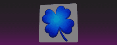 $Sticker_Sapphire_Clover