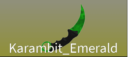 Karambit_Emerald