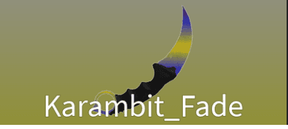 Karambit_Fade
