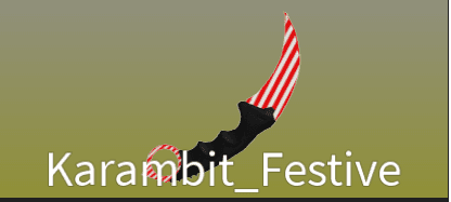 Karambit_Festive