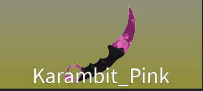 Karambit_Pink