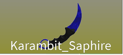 Karambit_Saphire