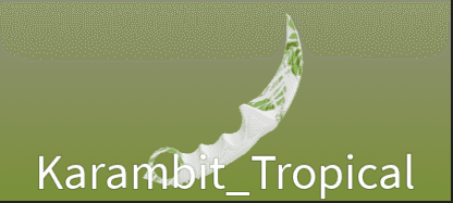 Karambit_Tropical