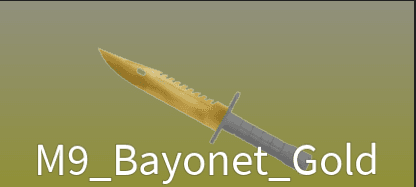 M9_Bayonet_Gold